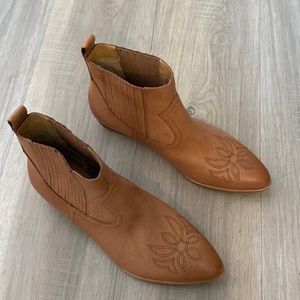 Brand new Western style ankle boots